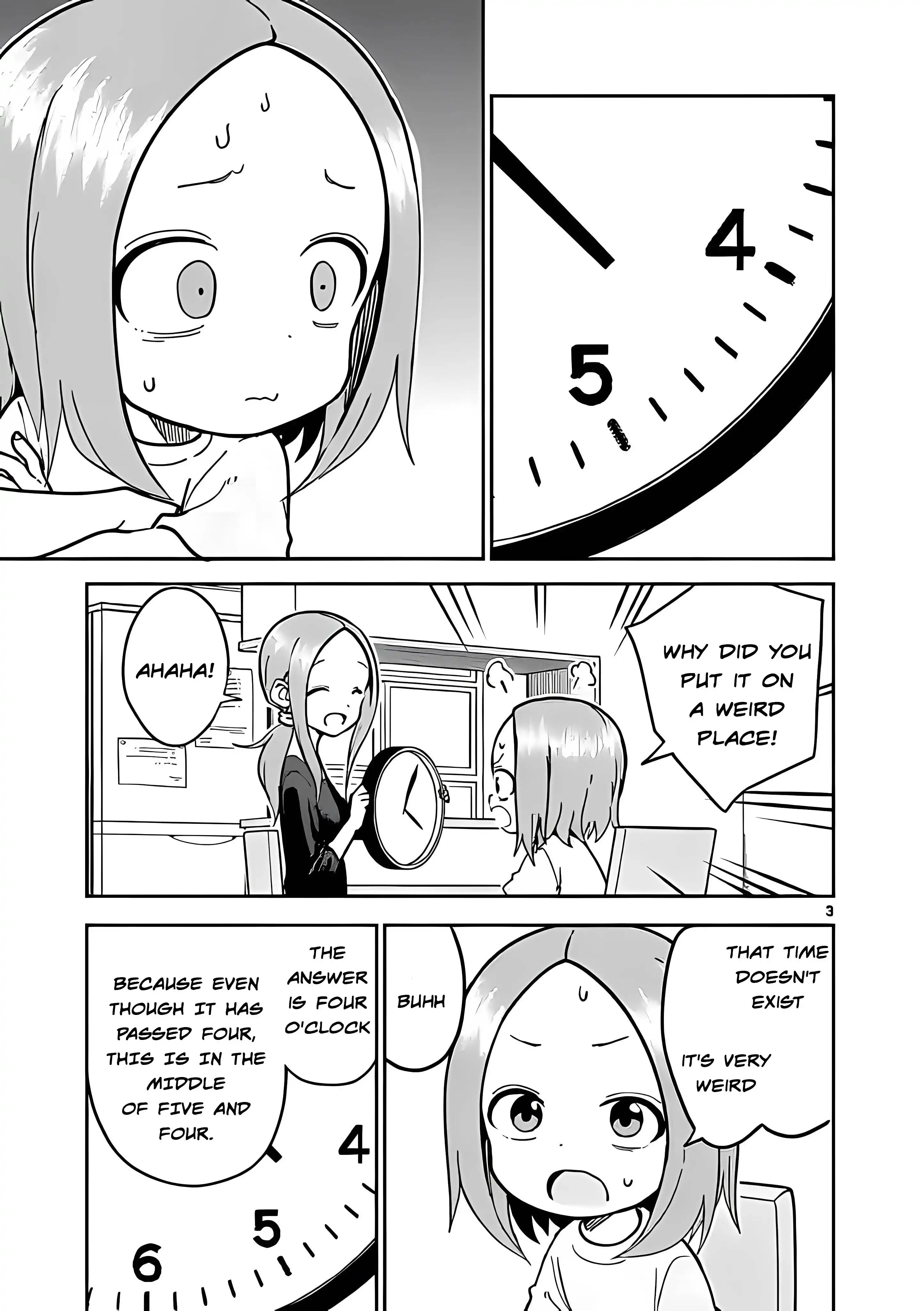 Karakai Jouzu no (Moto) Takagi-san Chapter 224 3